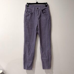 Ragged priest purple corduroy high waisted pants size 28